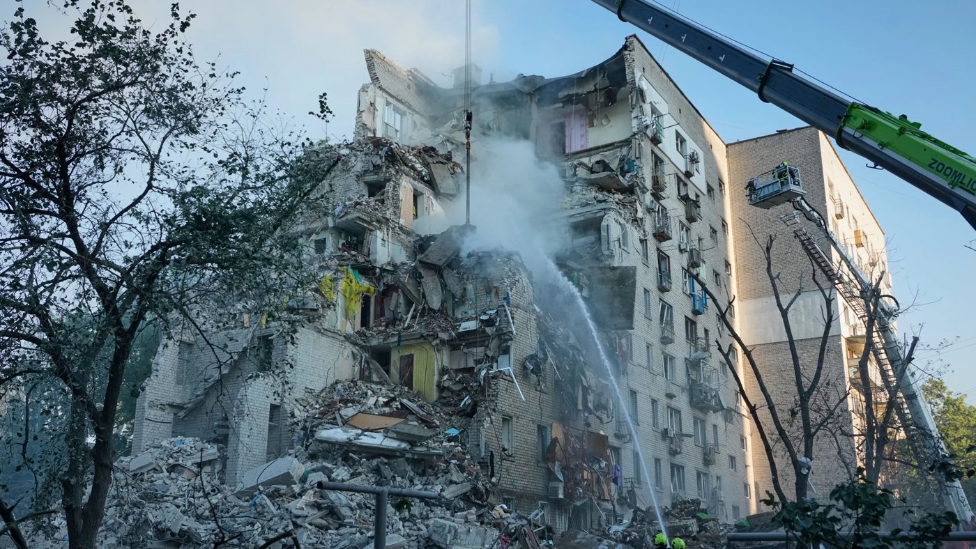 Russland fliegt heftige Luftangriffe auf Kiew und andere Städte