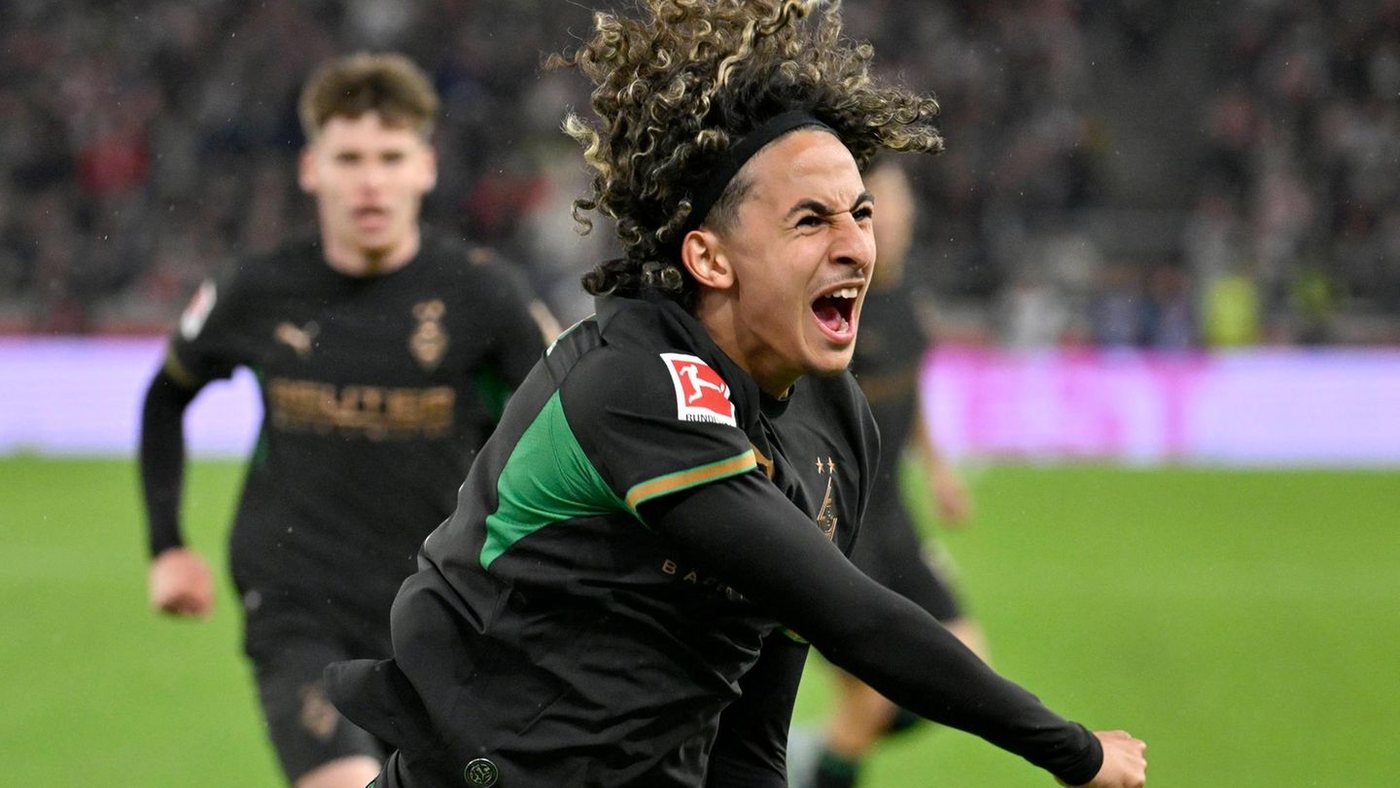 Gladbach gewinnt in Stuttgart 3:2 und verhindert Fehlstart