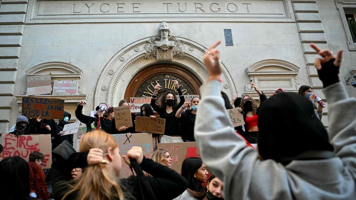Schülerproteste in Frankreich weiten sich aus