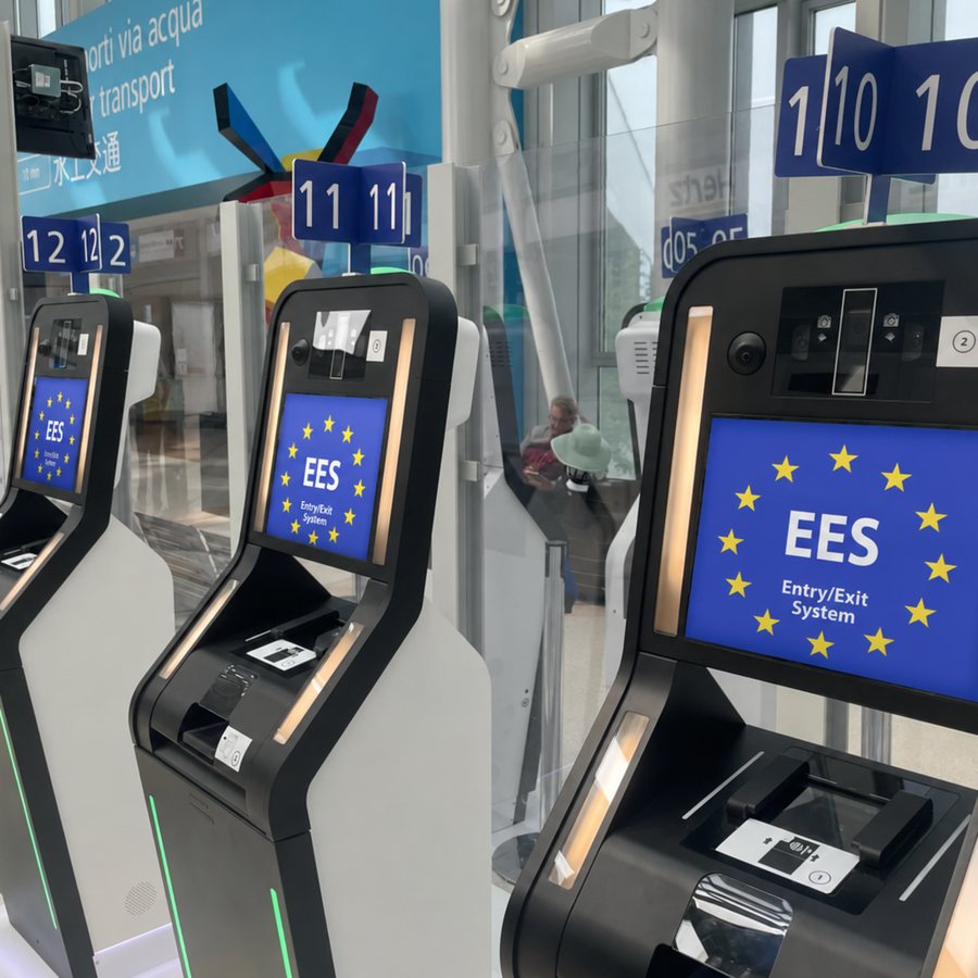Biometrische EU-Grenzkontrollen verlängern Flughafen-Wartezeiten