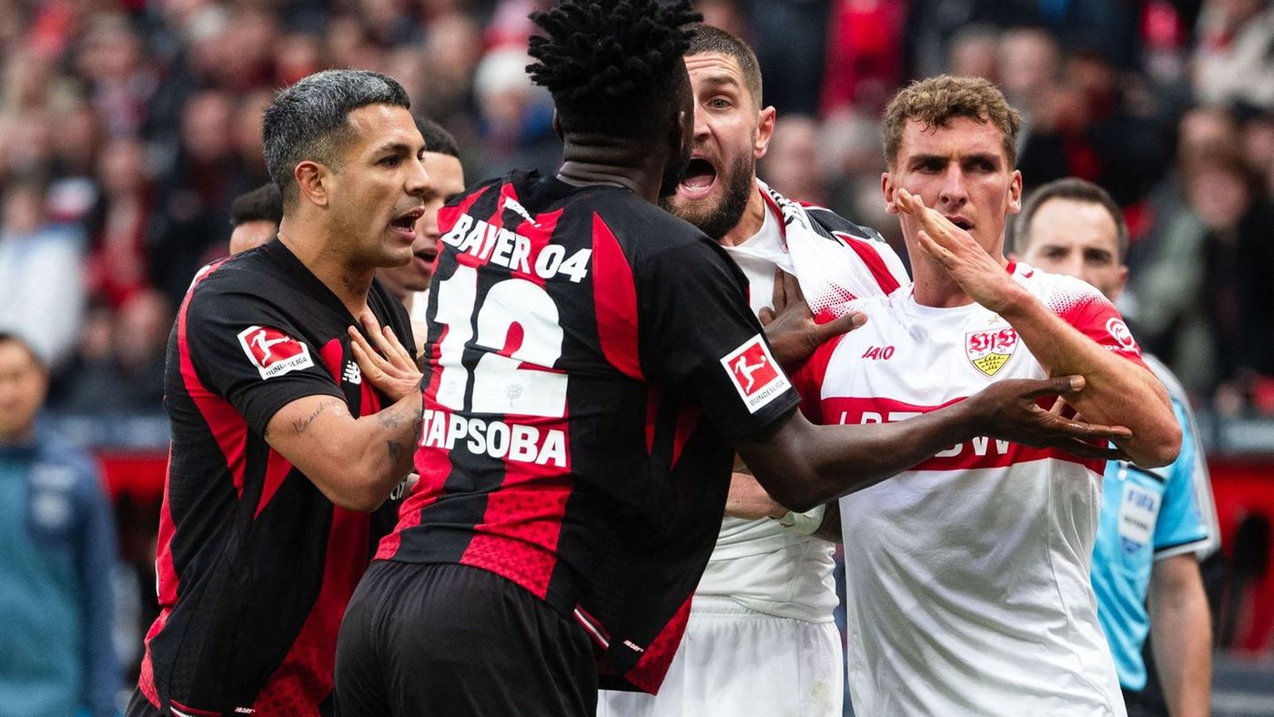 VfB Stuttgart gewinnt in Leverkusen mit 4:2 und klettert aus dem Tabellenkeller