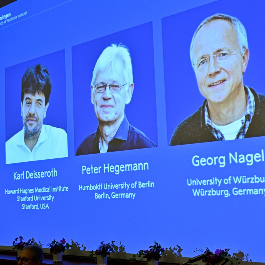 Medizin-Nobelpreis für Optogenetik geht an zwei Deutsche und einen US-Amerikaner