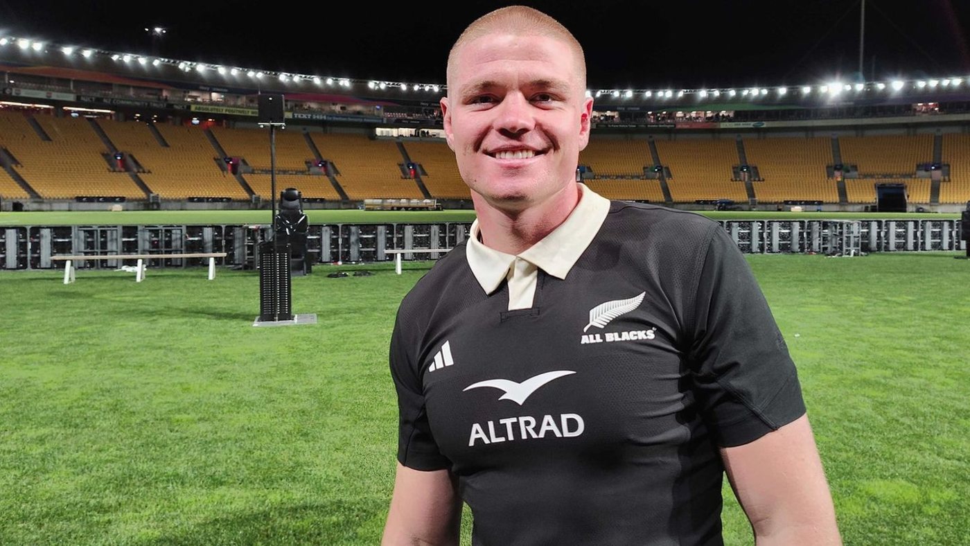 Anton Segner feiert historisches Debüt für die All Blacks