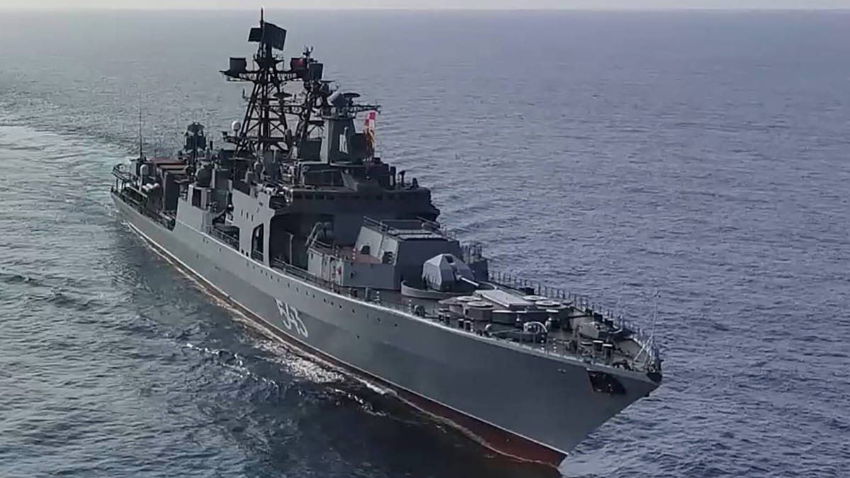 Russische Fregatte beschießt dänischen Militärhubschrauber vor Falster