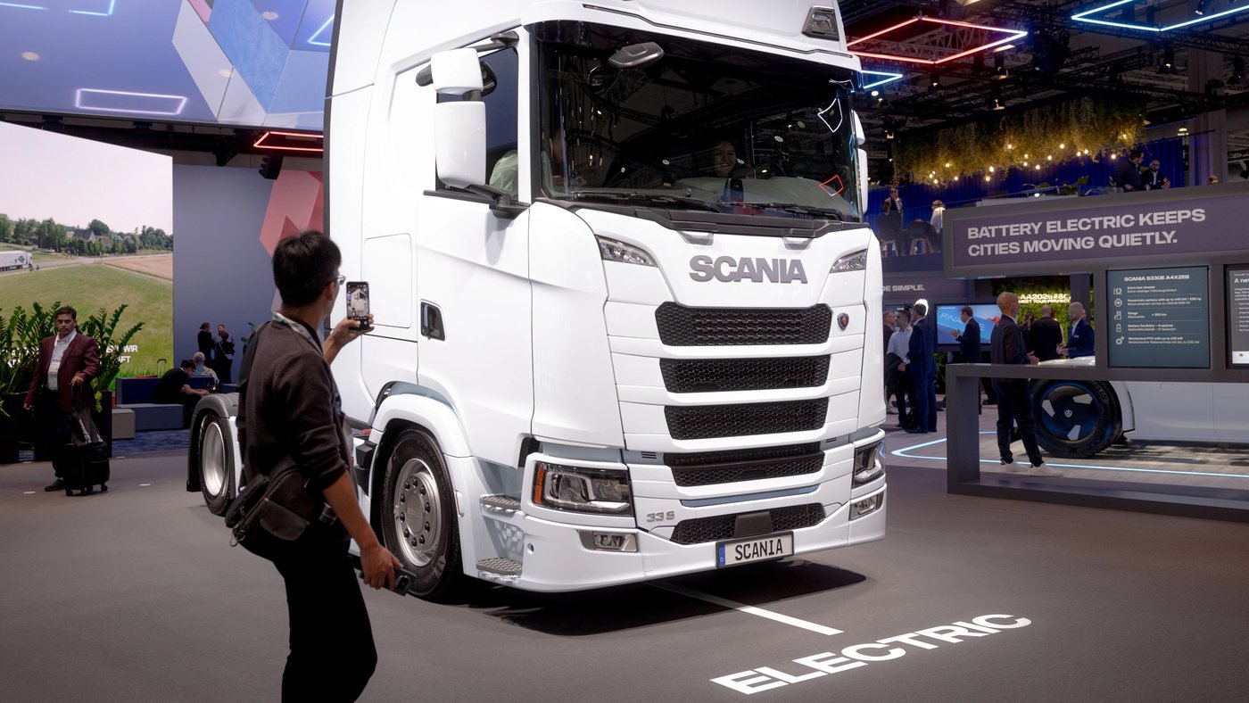 Scania-Chef: Europa verliert bei E-Lastwagen den Anschluss an China