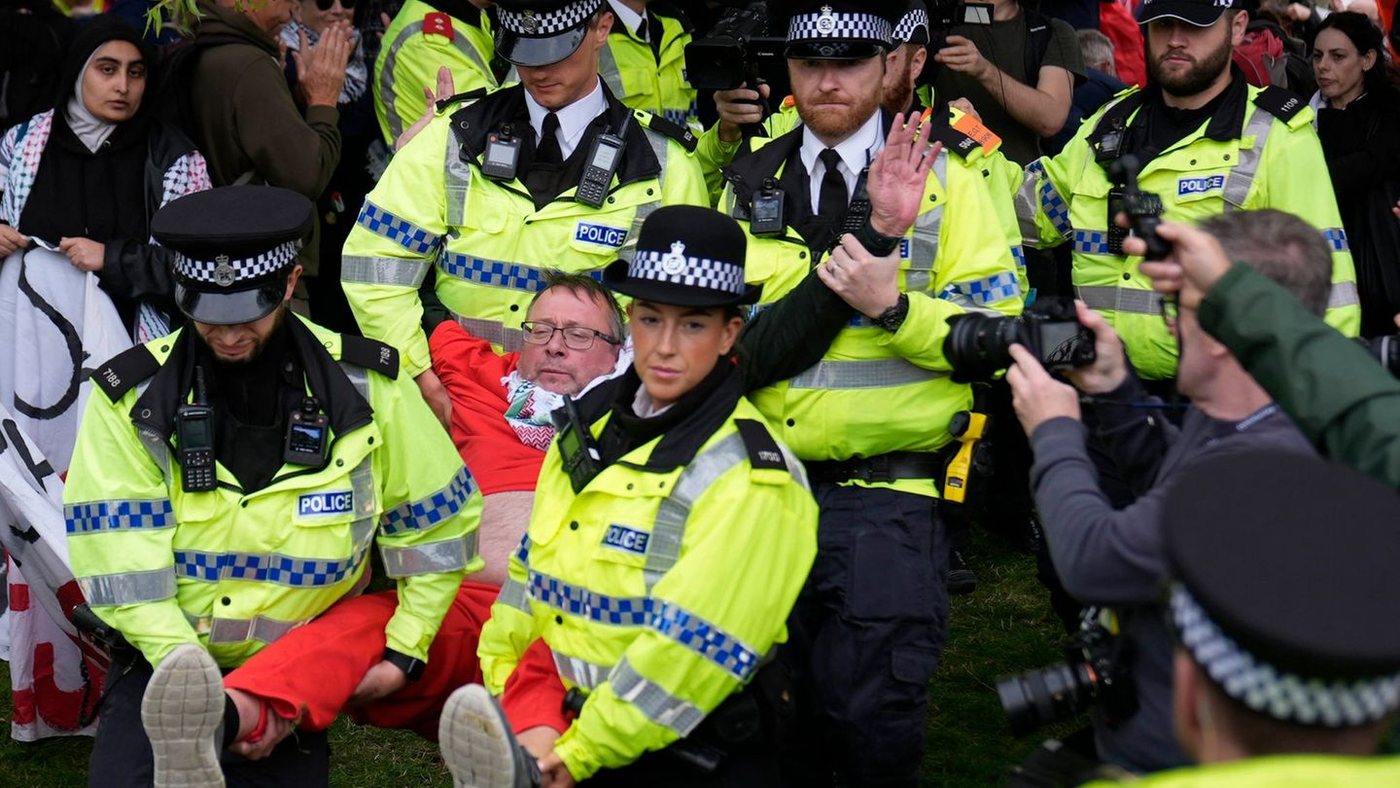Mehr als 50 Festnahmen bei Protest gegen Palestine-Action-Verbot in Liverpool