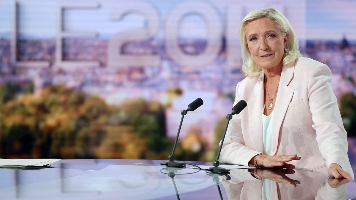 Marine Le Pen kündigt Präsidentschaftskandidatur trotz Haftstrafe an