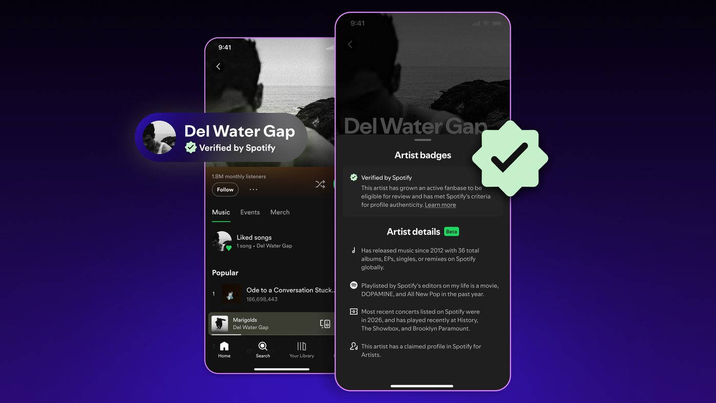 Spotify kennzeichnet AI-Personas und bremst ihre Reichweite
