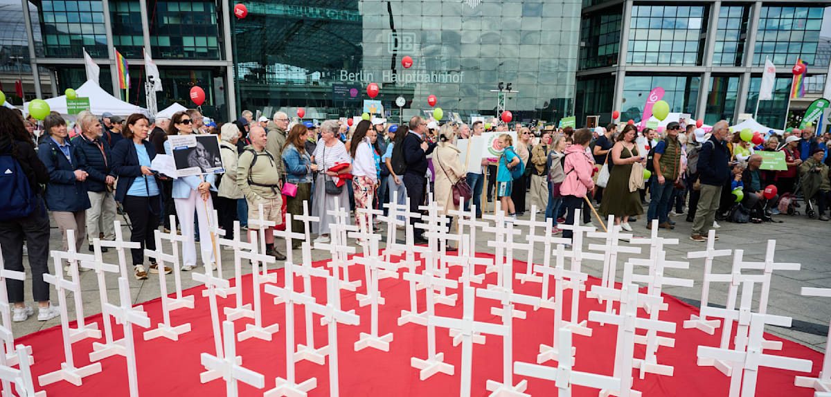 «Marsch für das Leben»: Hunderte demonstrieren in Berlin und Köln gegen Schwangerschaftsabbrüche