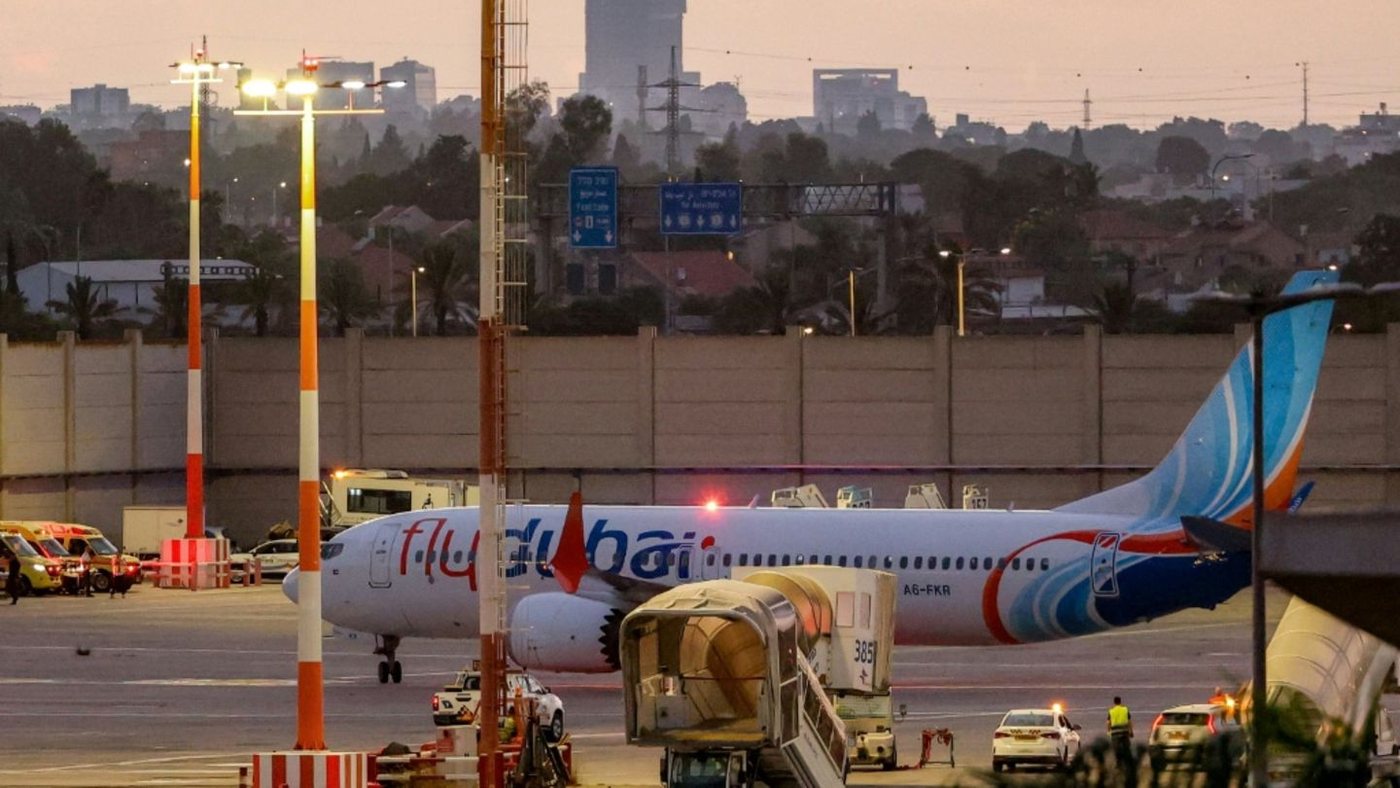 Flydubai-Maschine entgeht laut Israel knapp einem Terroranschlag