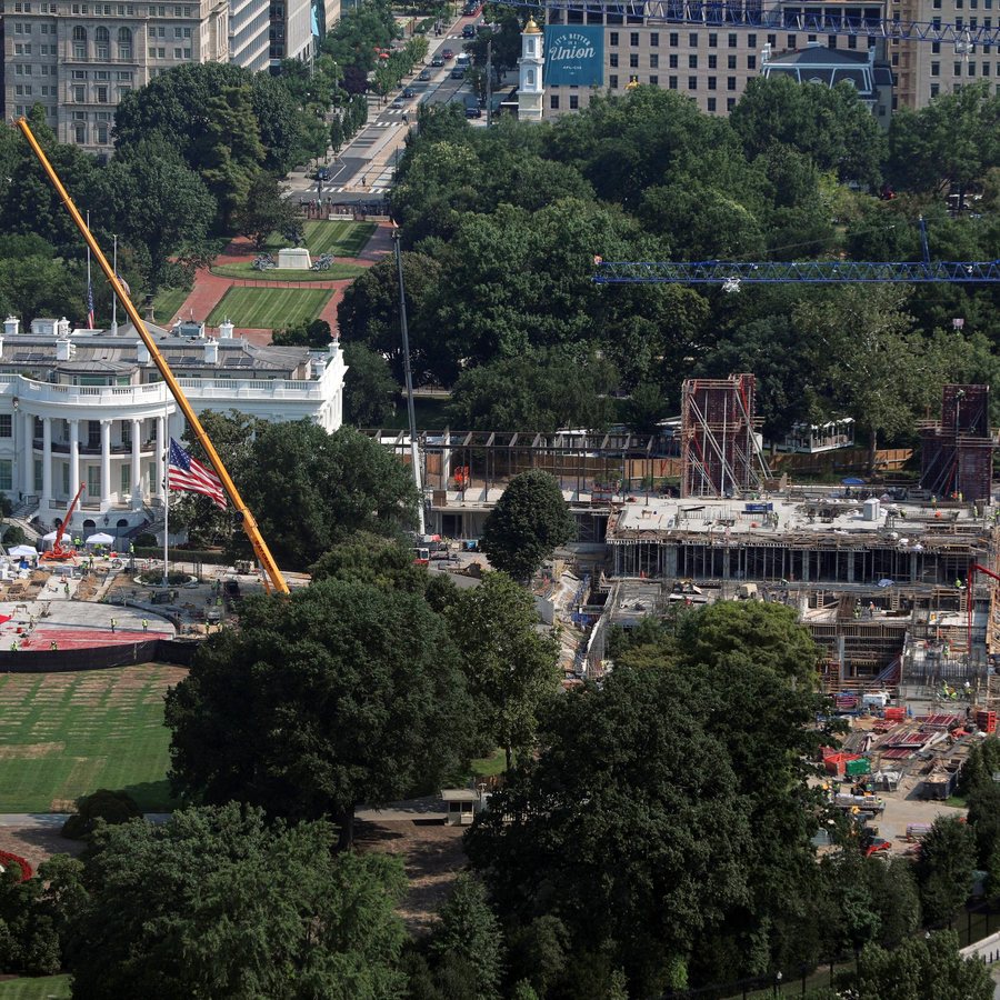 Oberster Gerichtshof erlaubt vorerst Weiterbau von Trumps Ballsaal am Weißen Haus