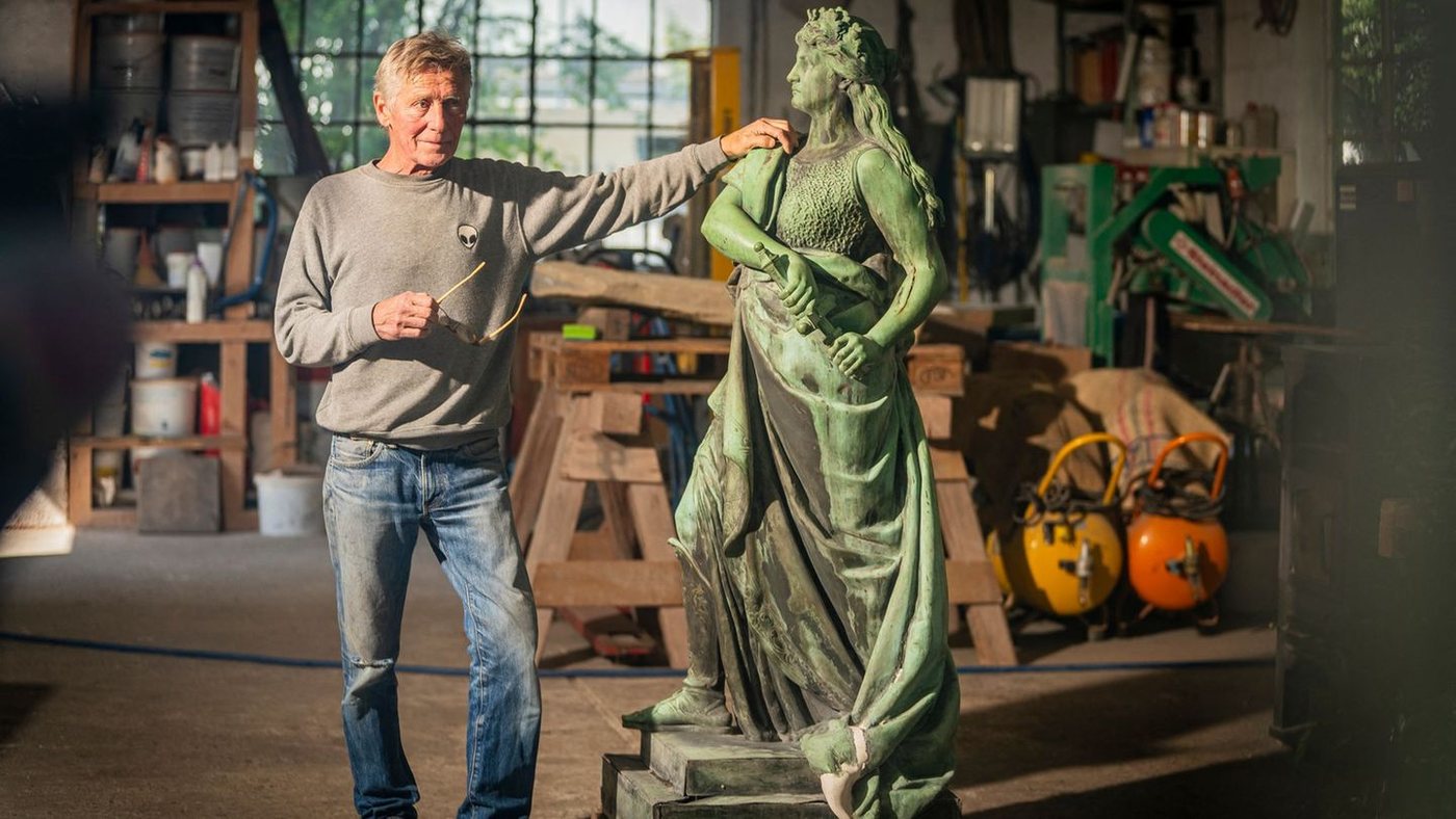 Darmstadt vergisst über zwei Jahrzehnte eine alte Germania-Statue