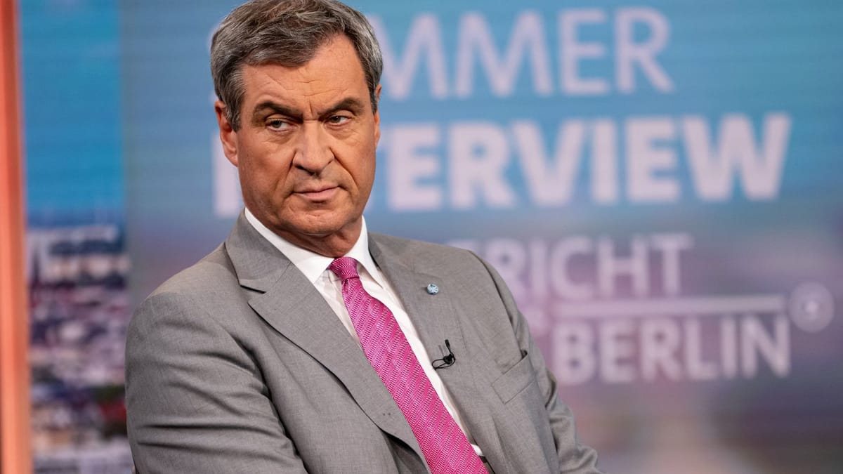 Söder will AfD mit Abschiebungen und E-Auto-Prämie begegnen