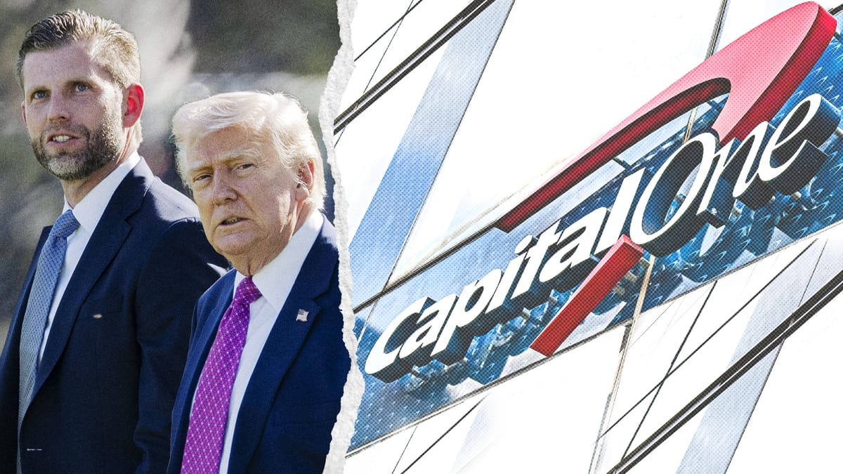 Trump Organization verklagt Capital One wegen gesperrter Konten